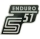 Aufkleber "S51 Enduro" für Seitendeckel - silber