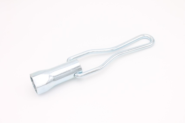 Zündkerzensteckschlüssel mit Drahtbügel, verzinkt - für Zündkerzen mit Schlüsselweite 21 mm