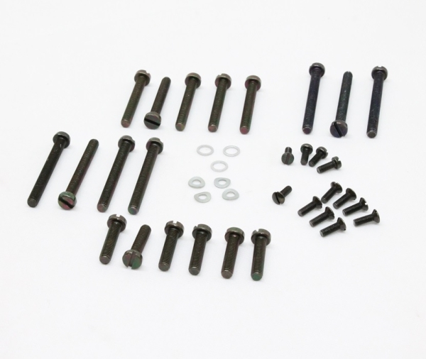 Schraubensatz für Motor - schwarz chromatiert - SR1,SR2,KR50,SR4-1