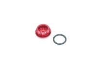 Verschlußschraube Alu rot inkl. 0-Ring